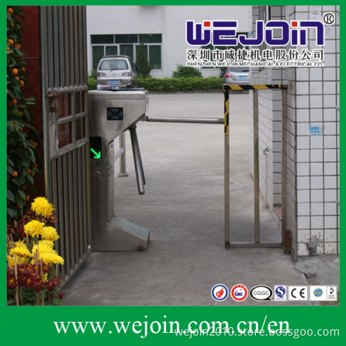 Vertical-Typed Tripod Turnstile Compatible with IC Card Used in Company